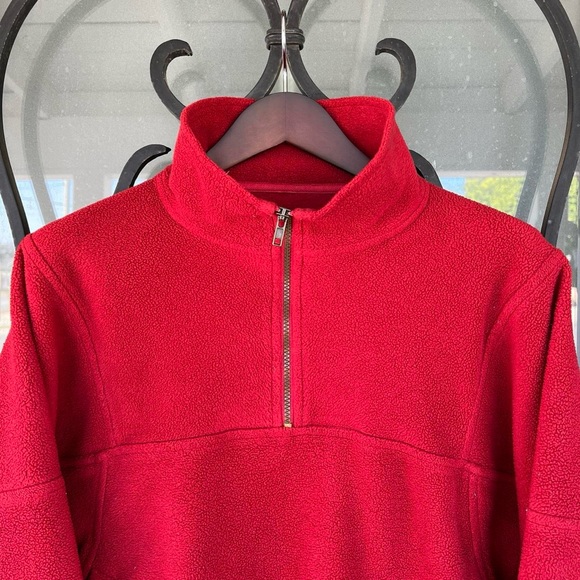Vintage Made In Usa Blackwater Bay Fleece Quarter Zip - Picture 3 of 5